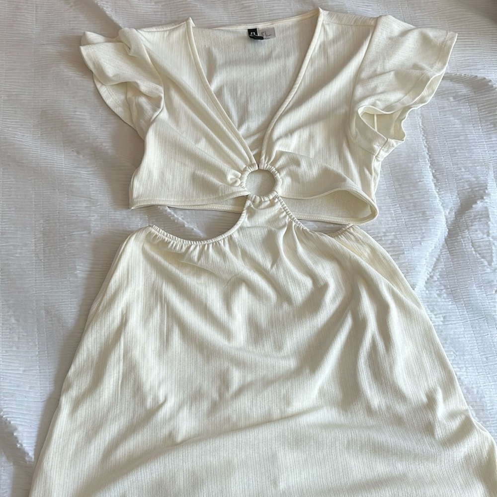 H & M cut out dress